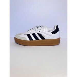 ADIDAS BIG KIDS SAMBA XLG J_CLOUD-WHITE/BLACK/GUM JH6516-SIZE 5.5 OG